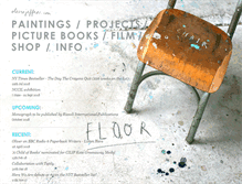 Tablet Screenshot of oliverjeffers.com
